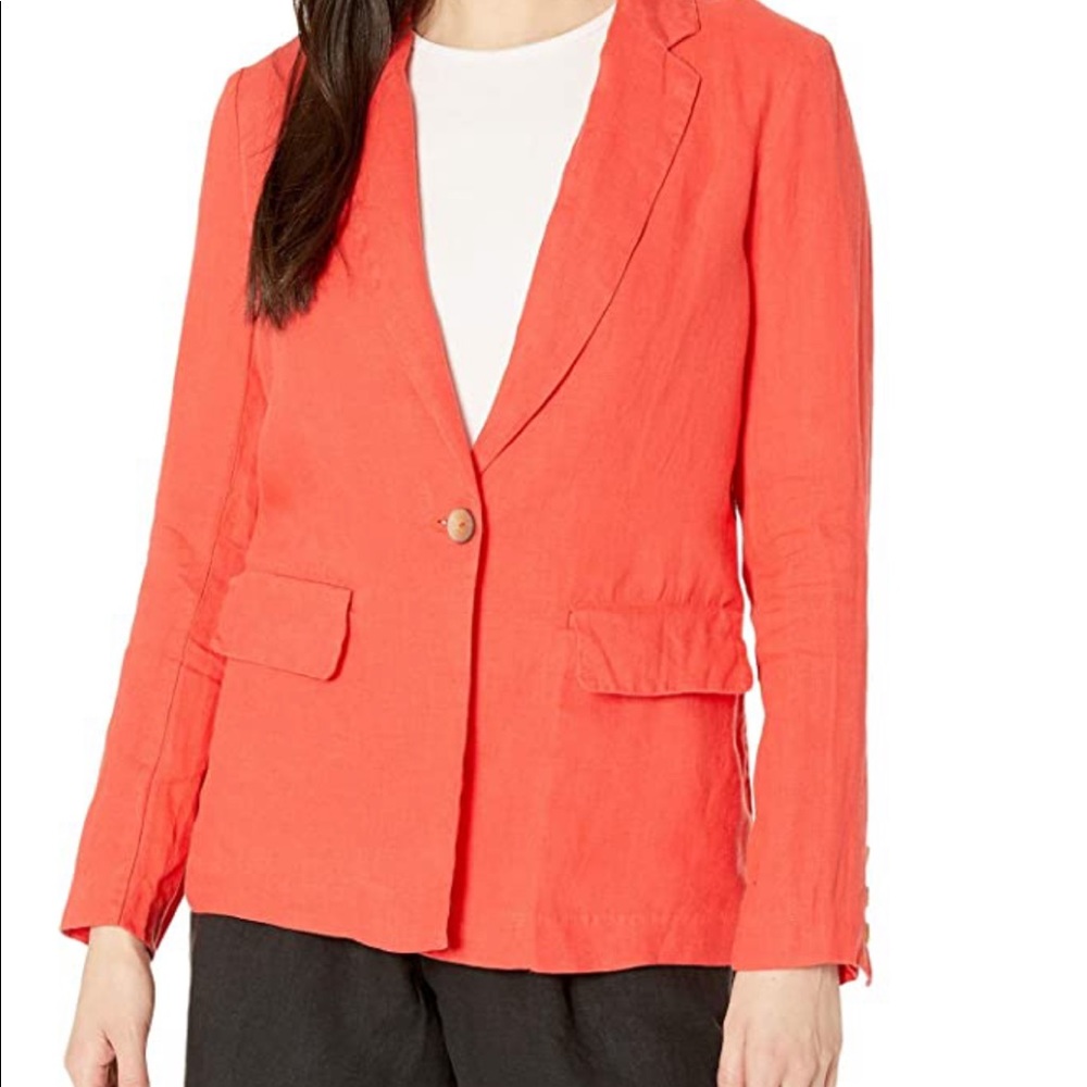 Michael Stars Woven Linen Jacket